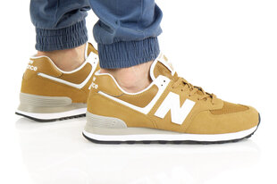 Meeste tossud New Balance 574, kollane hind ja info | Spordi- ja vabaajajalatsid meestele | kaup24.ee