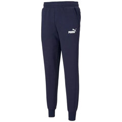 Спортивные штаны мужские Puma Essentials Logo Pants M 58671406, синие цена и информация | Мужская спортивная одежда | kaup24.ee