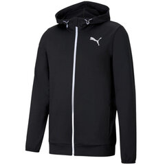 Мужской джемпер Puma RTG FZ Hoodie M 58583201, черный цена и информация | Мужские толстовки | kaup24.ee