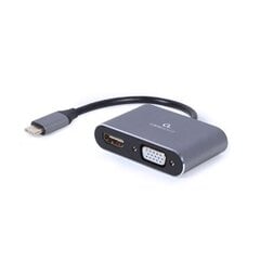 Cablexpert A-USB3C-HDMIVGA-01 hind ja info | USB jagajad, adapterid | kaup24.ee