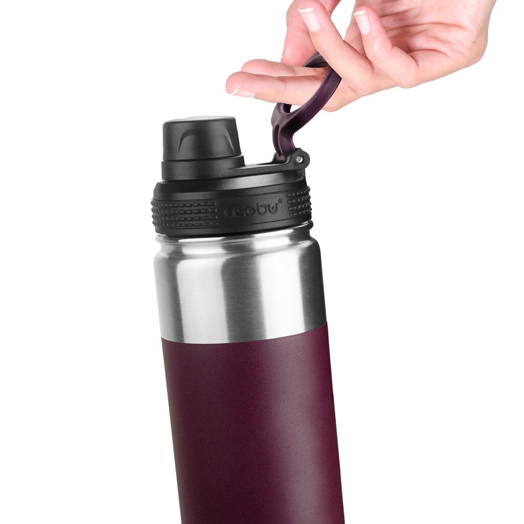Termokruus Asobu Alpine Flask, 530 ml, must hind ja info | Termosed, termostassid | kaup24.ee