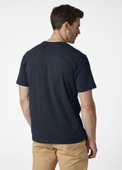 Helly Hansen мужская футболка Logo, синяя цена и информация | Мужские футболки | kaup24.ee