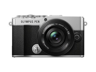 Olympus PEN E-P7 + ED 14-42mm EZ PANCAKE, Silver hind ja info | Fotoaparaadid | kaup24.ee