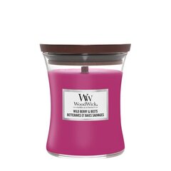 WoodWick lõhnaküünal Wild Berry & Beets, 275 g цена и информация | Подсвечники, свечи | kaup24.ee