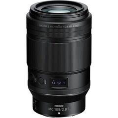Nikon NIKKOR Z MC 105mm f/2.8 VR S цена и информация | Объективы | kaup24.ee
