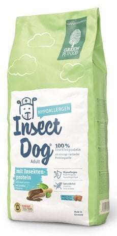 Täissööt koertele Green Dog hüpoallergeenne putukavalguga terav - vaba, 900g hind ja info | Kuivtoit koertele | kaup24.ee