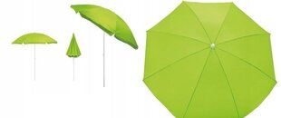 Пляжный зонт Lare, зеленый цена и информация | Зонты, маркизы, стойки | kaup24.ee
