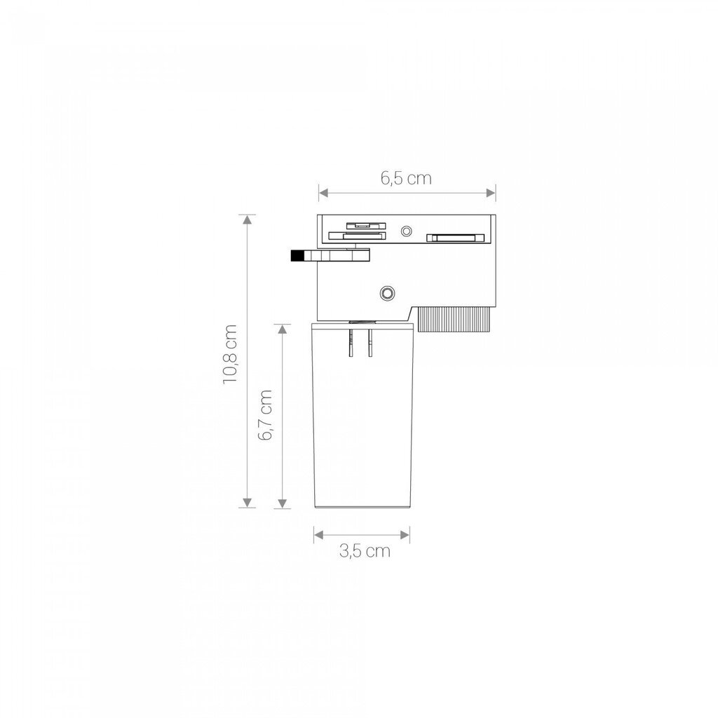 Nowodvorski valgusti adapter Cameleon 8361 цена и информация | Rippvalgustid | kaup24.ee