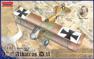 Модель для склеивания Roden 006 Albatros D.II 1/72 цена и информация | Склеиваемые модели | kaup24.ee