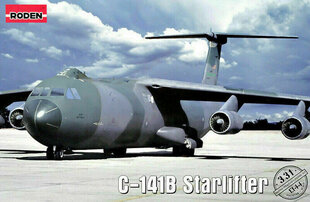 Модель для склеивания Roden 331 C-141B Starlifter 1/144 цена и информация | Склеиваемые модели | kaup24.ee