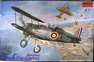 Клейкая модель Roden 405 Gloster Sea Gladiator 1/48 цена и информация | Склеиваемые модели | kaup24.ee