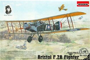 Liimimismudel Hävitaja Roden 425 Bristol F.2B 1/48 цена и информация | Склеиваемые модели | kaup24.ee