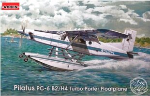 Liimimismudel Vesilennuk Roden 445 Pilatus PC-6 B2/H4 Turbo Porter 1/48 цена и информация | Склеиваемые модели | kaup24.ee