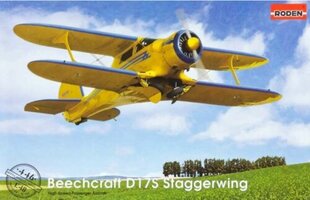 Liimimismudel Roden 446 Beechcraft D17S 1/48 hind ja info | Liimitavad mudelid | kaup24.ee