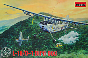 Склеиваемая модель Roden 619 L-19 / O-1 Bird Dog 1/32 цена и информация | Склеиваемые модели | kaup24.ee