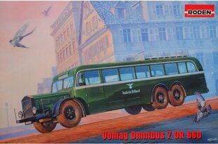 Склеиваемая Модель Roden 729 Vomag 7 OR 660 Omnibus 1/72 цена и информация | Склеиваемые модели | kaup24.ee