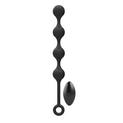 Анальные шары Nexus Quattro Remote Control Vibrating Pleasure Beads Black (25 cм) цена и информация | Анальные игрушки | kaup24.ee