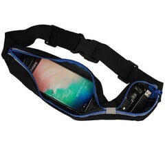 Fit Slim Belt Pouch для Iphone 13 Mini / 13/13 Pro / 13 Pro Max / Samsung Galaxy S21 / S21 Plus / S21 Ultra / S20 FE / A12 / A22, красный цена и информация | Чехлы для телефонов | kaup24.ee