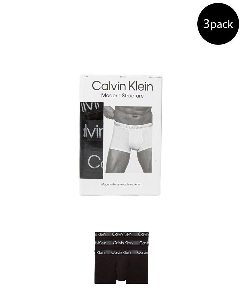 Meeste aluspesu Calvin Klein Underwear BFN-G-333377, 3 tk hind ja info | Meeste aluspesu | kaup24.ee