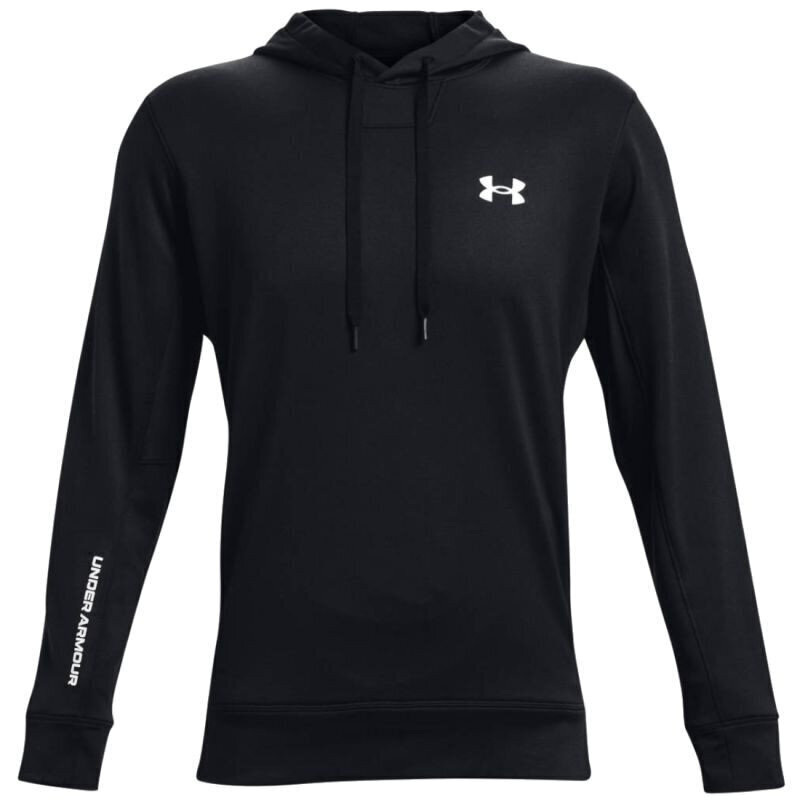 Meeste dressipluus Under Armor Terry Hoodie M 1366259-001, must цена и информация | Meeste spordiriided | kaup24.ee