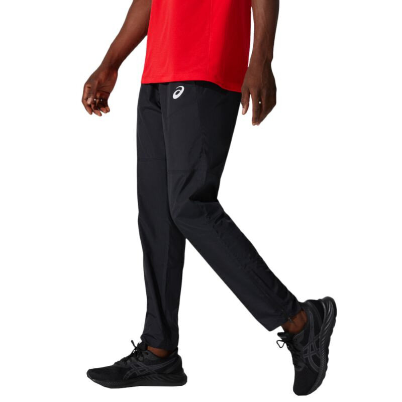 Meeste spordipüksid Asics Core Woven Pant M 2011C342-001, must цена и информация | Meeste spordiriided | kaup24.ee