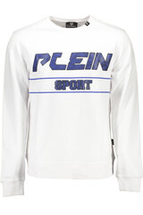 Свитер мужской Plein Sport, белый цена и информация | Мужские свитера | kaup24.ee