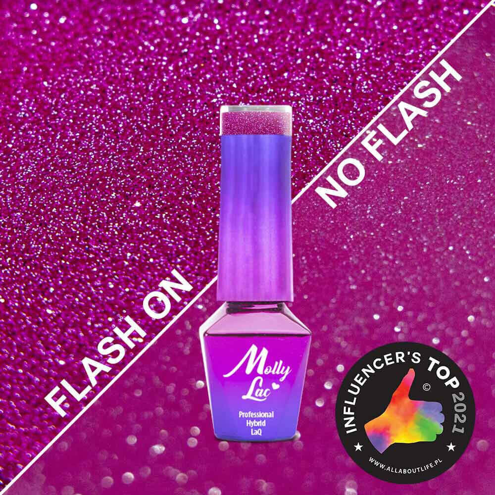 Geellakk Molly Lac - Duo Flashing Lights Rose Of Dreams 5ml Ei 601 цена и информация | Küünelakid, küünetugevdajad | kaup24.ee