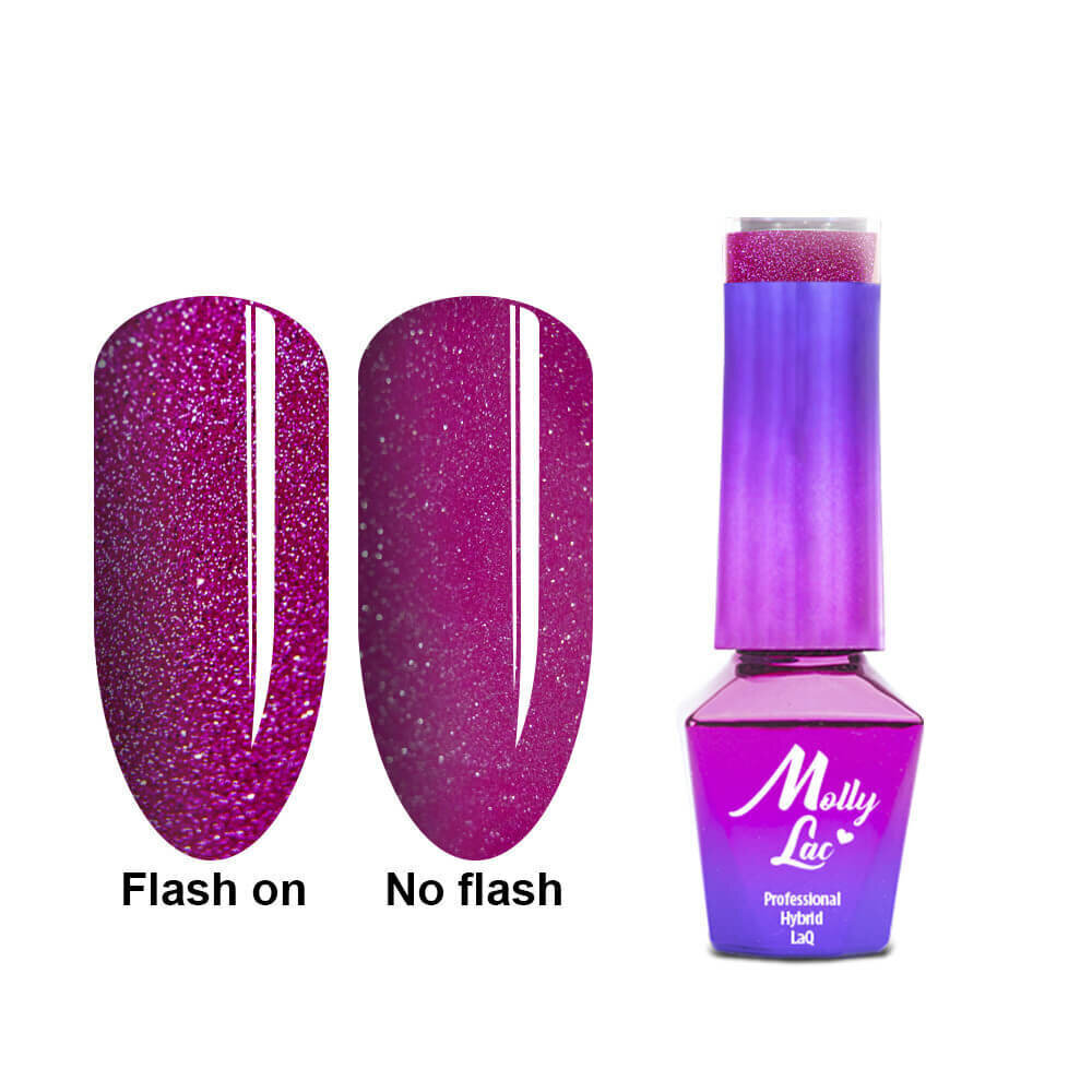 Geellakk Molly Lac - Duo Flashing Lights Rose Of Dreams 5ml Ei 601 hind ja info | Küünelakid, küünetugevdajad | kaup24.ee