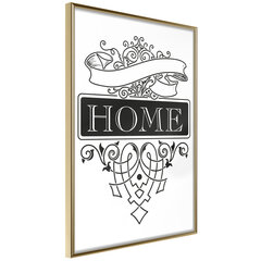 Poster - Home III hind ja info | Seinapildid | kaup24.ee