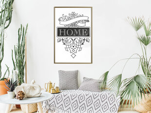 Плакат Home цена и информация | Картины, живопись | kaup24.ee