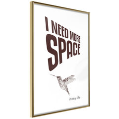 Poster - More Space Needed hind ja info | Seinapildid | kaup24.ee