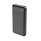 Väline aku Power Bank Borofone BJ19 Type-C PD 20W+Quick Charge 3.0 10000mAh must hind ja info | Akupangad | kaup24.ee