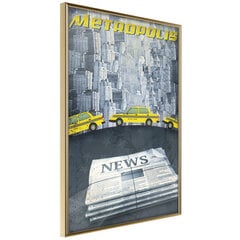 Poster - Metropolis News hind ja info | Seinapildid | kaup24.ee