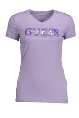 Женская футболка Guess Jeans W2GI05J1300, фиолетовая цена и информация | Женские футболки | kaup24.ee