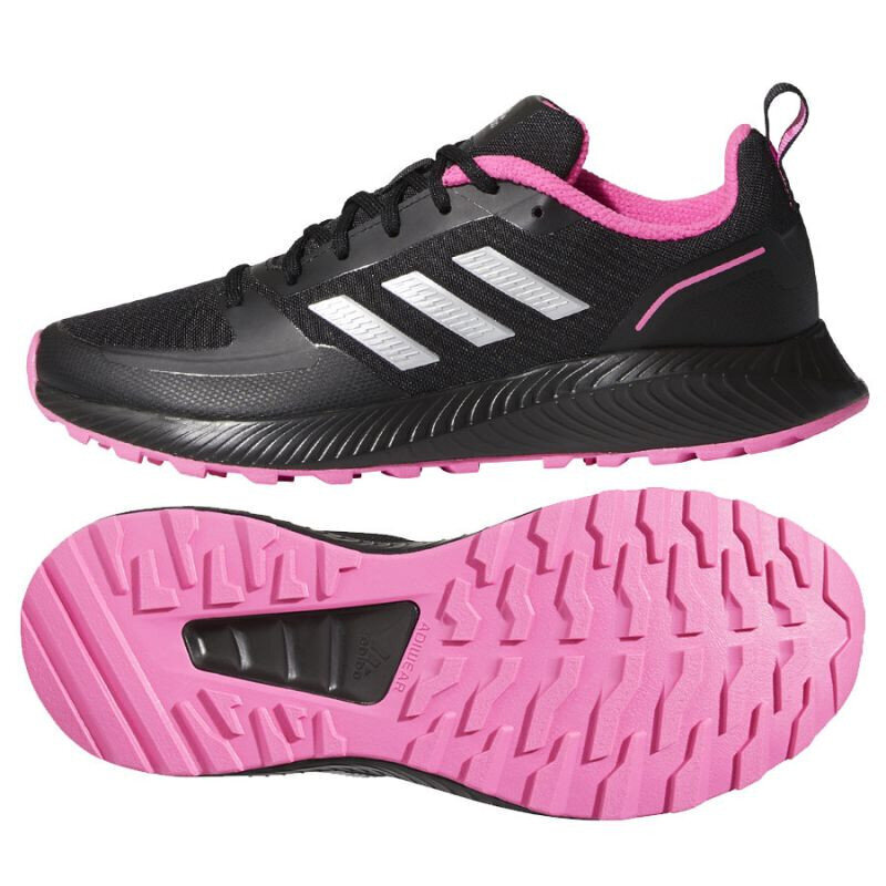 Naiste jalatsid Adidas Runfalcon 2.0 TF W FZ3585, mustad цена и информация | Naiste spordi- ja vabaajajalatsid | kaup24.ee