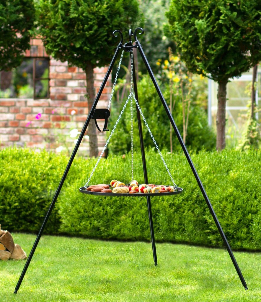 Grilliga statiiv + CookKing pool 200cm x 50cm hind ja info | Grillid | kaup24.ee