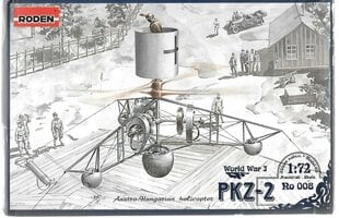 Модель для склеивания Roden 008 PKZ-2 1/72 цена и информация | Склеиваемые модели | kaup24.ee