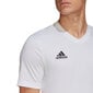 Meeste T-särk Adidas Entrada 22 Jersey, valge hind ja info | Meeste spordiriided | kaup24.ee