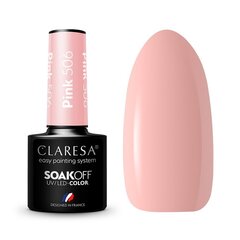 Стойкий гибридный лак для ногтей Claresa Pink 506, 5 г цена и информация | Лаки для ногтей, укрепители для ногтей | kaup24.ee