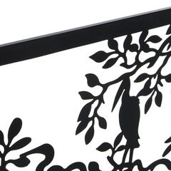 Dekoratiivne kujuke DKD Home Decor Birds Metal (2 tk), 96 x 1 x 50 cm цена и информация | Детали интерьера | kaup24.ee