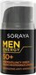 Kortsudevastane näokreem Soraya Men Energy, 50+, 50 ml hind ja info | Näokreemid | kaup24.ee