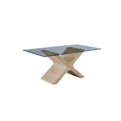 Обеденный стол DKD Home Decor, 180 x 100 x 76 см, прозрачный/коричневый цена и информация | Кухонные и обеденные столы | kaup24.ee