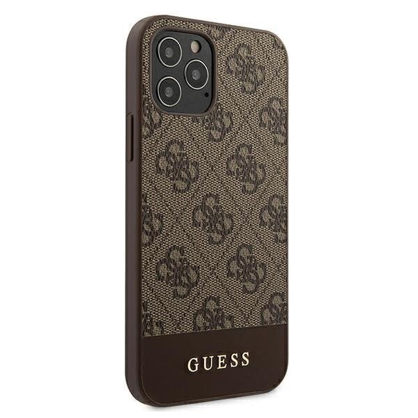 Telefoniümbris Guess GUHCP12LG4GLBR iPhone 12 Pro Max 6,7" hind ja info | Telefoni kaaned, ümbrised | kaup24.ee