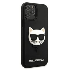 Telefoniümbris Karl Lagerfeld KLHCP12LCH3DBK iPhone 12 Pro Max 6,7" hind ja info | Telefoni kaaned, ümbrised | kaup24.ee