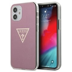 Telefoniümbris Guess GUHCP12SPCUMPTPI iPhone 12 5,4" цена и информация | Чехлы для телефонов | kaup24.ee