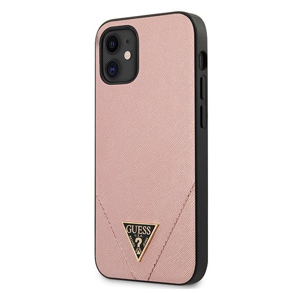 Telefoniümbris Guess GUHCP12SVSATMLPI iPhone 12 5,4" цена и информация | Telefoni kaaned, ümbrised | kaup24.ee