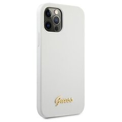 Чехол для телефона Guess GUHCP12LLSLMGWH iPhone 12 Pro Max 6,7 дюйма цена и информация | Guess Мобильные телефоны, Фото и Видео | kaup24.ee