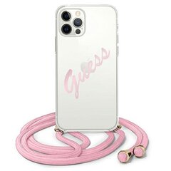 Чехол для телефона Guess GUHCP12 MCR TVSPI iPhone 12/12 Pro 6.1 " цена и информация | Guess Телефоны и аксессуары | kaup24.ee