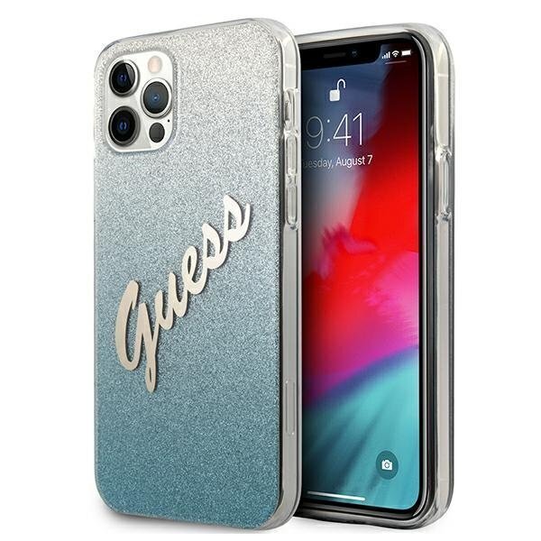 Guess GUHCP12MPCUGLSBL iPhone 12/12 Pro 6,1" цена и информация | Telefoni kaaned, ümbrised | kaup24.ee