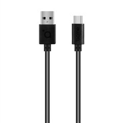 USB C tüüpi juhe ACME CB1042, must, 2m hind ja info | Mobiiltelefonide kaablid | kaup24.ee